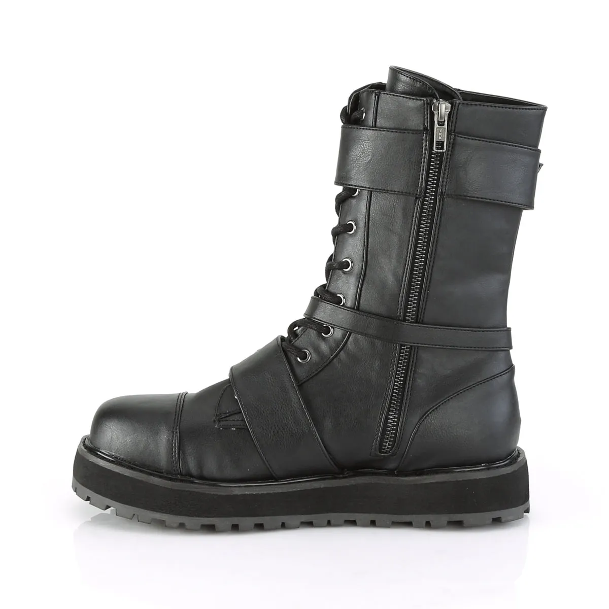 1 Inch Platform VALOR-220 Black Pu