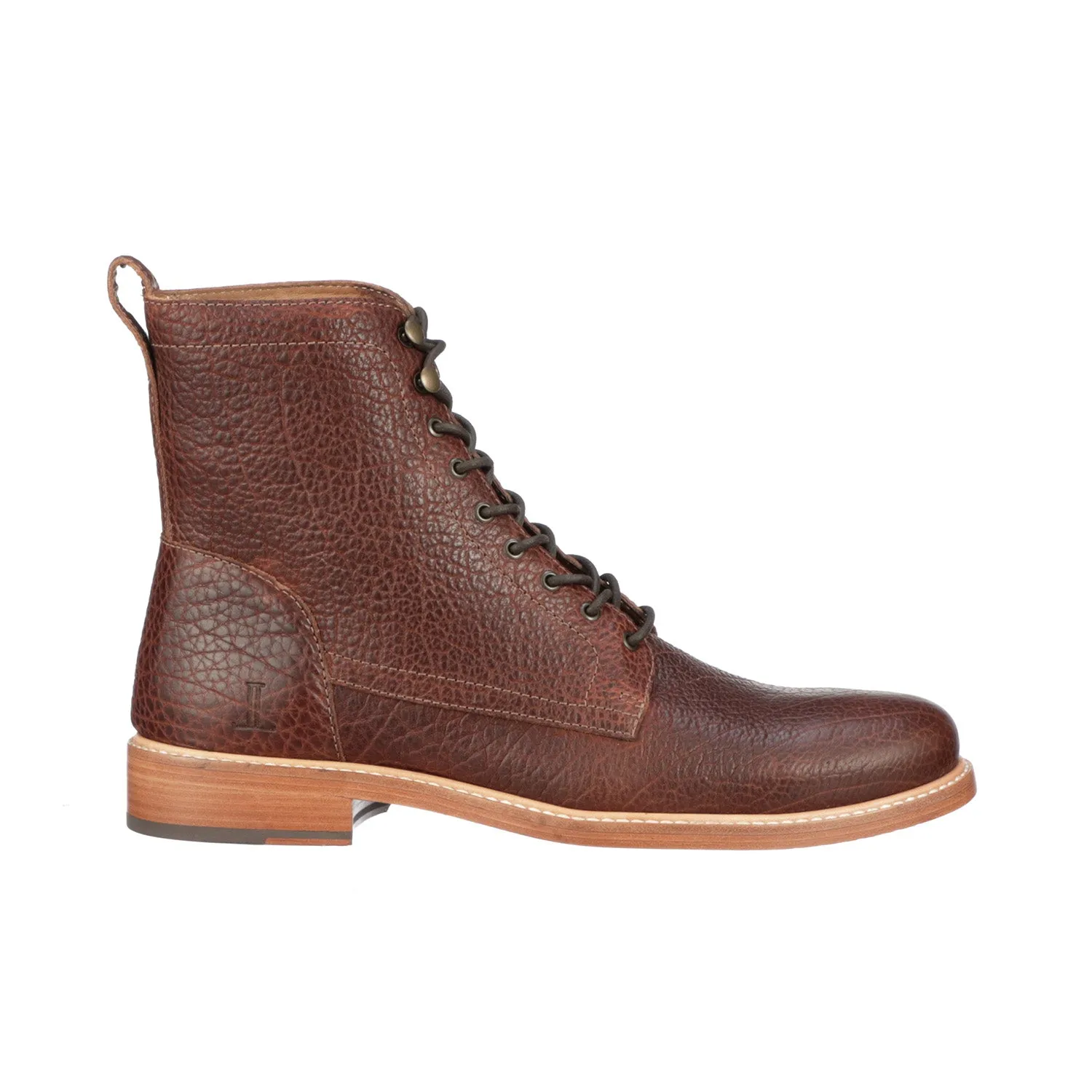 6 Lace Up Derby Boot :: Whiskey