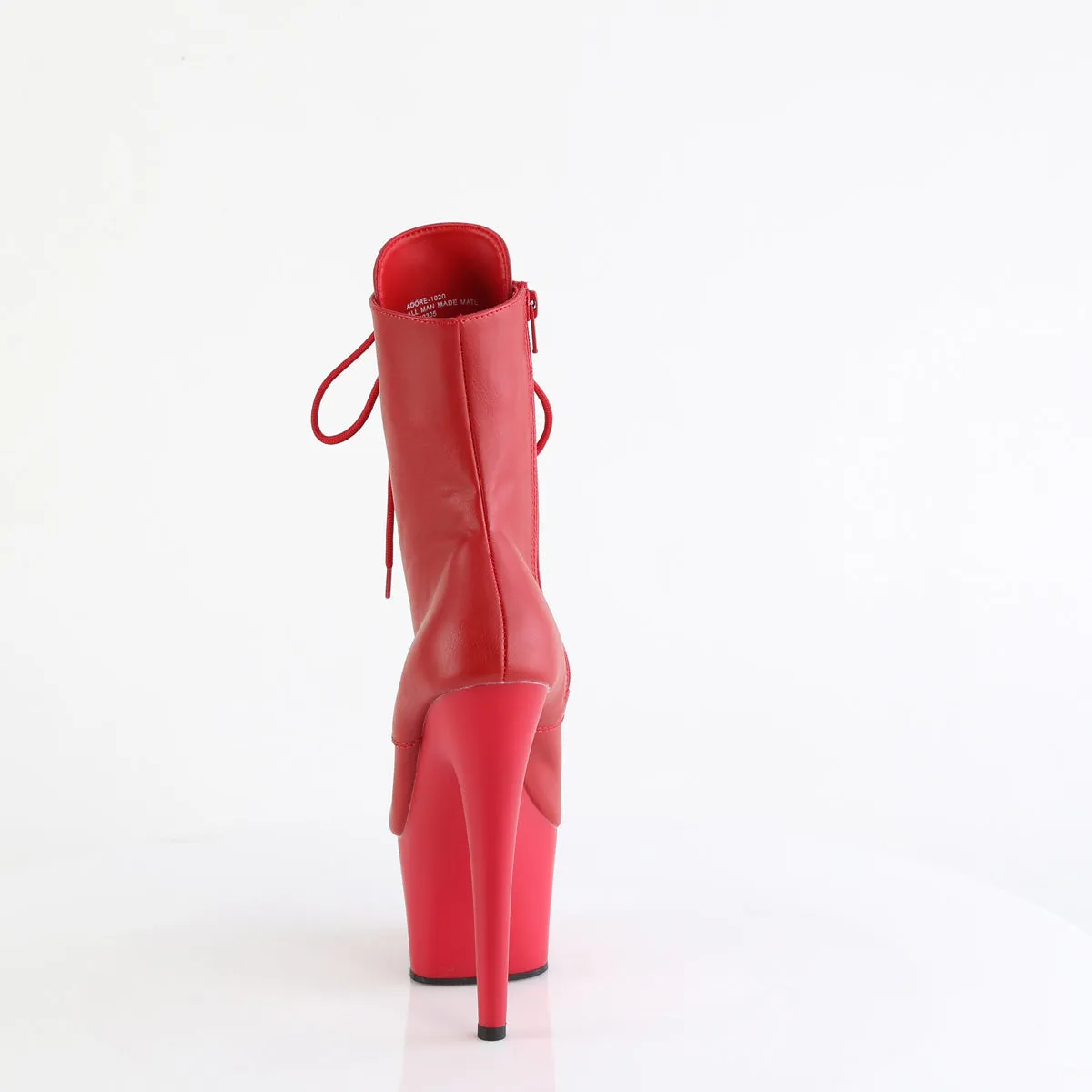 7 Inch Heel ADORE-1020 Red Pu