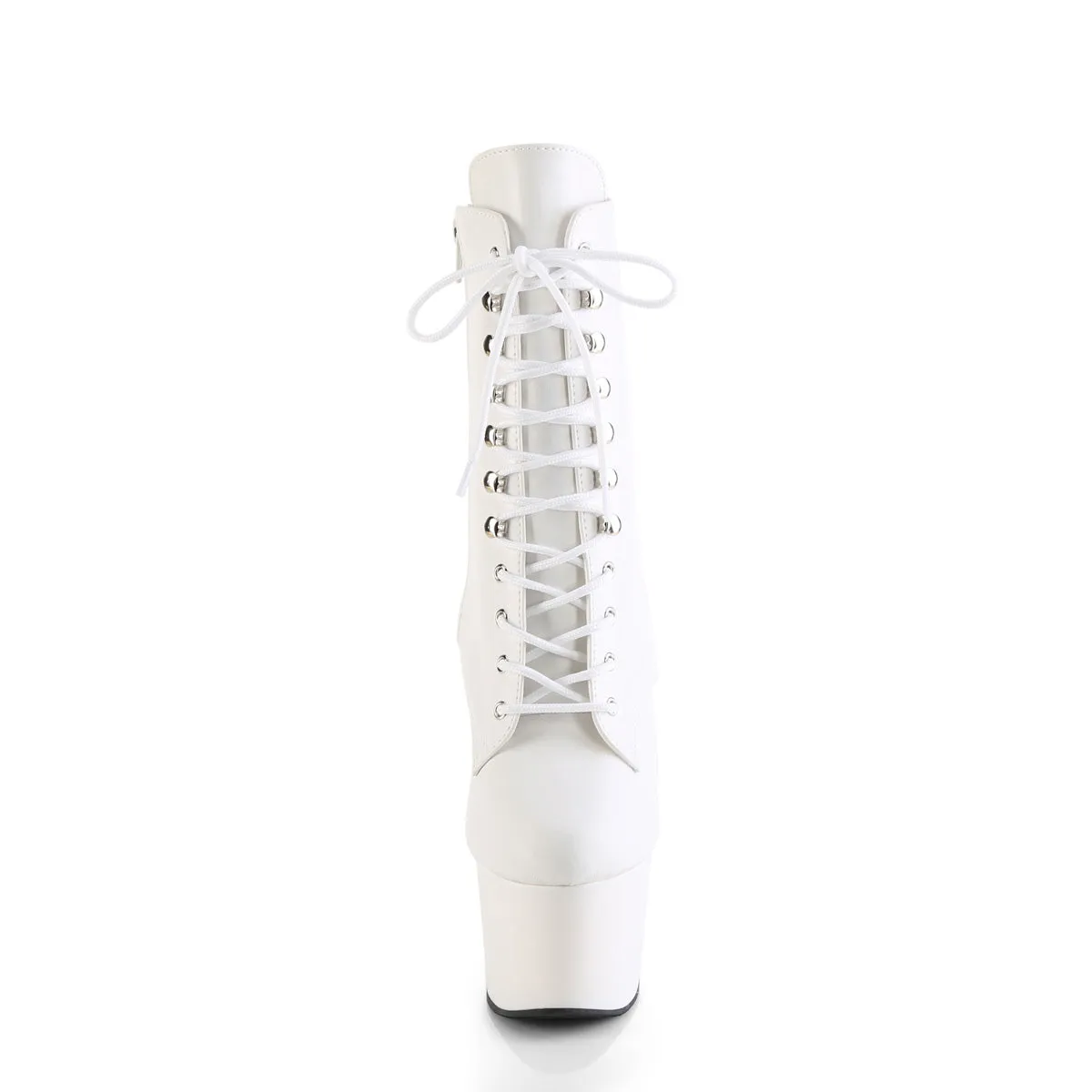 7 Inch Heel ADORE-1020 White Pu