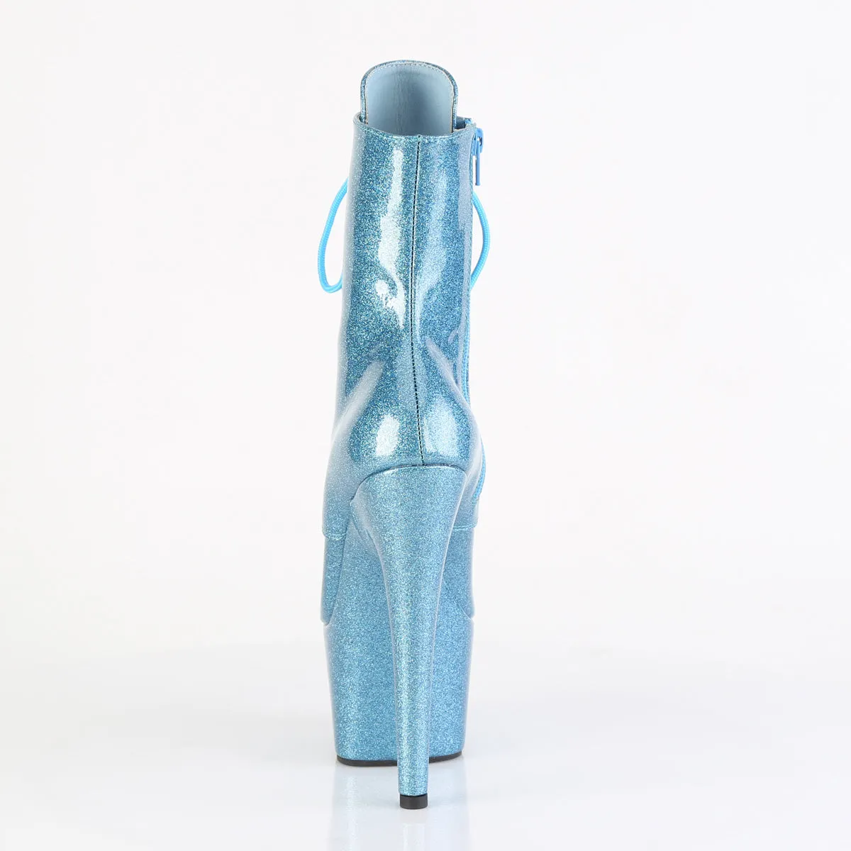 7 Inch Heel ADORE-1020GP Baby Blue Glitter