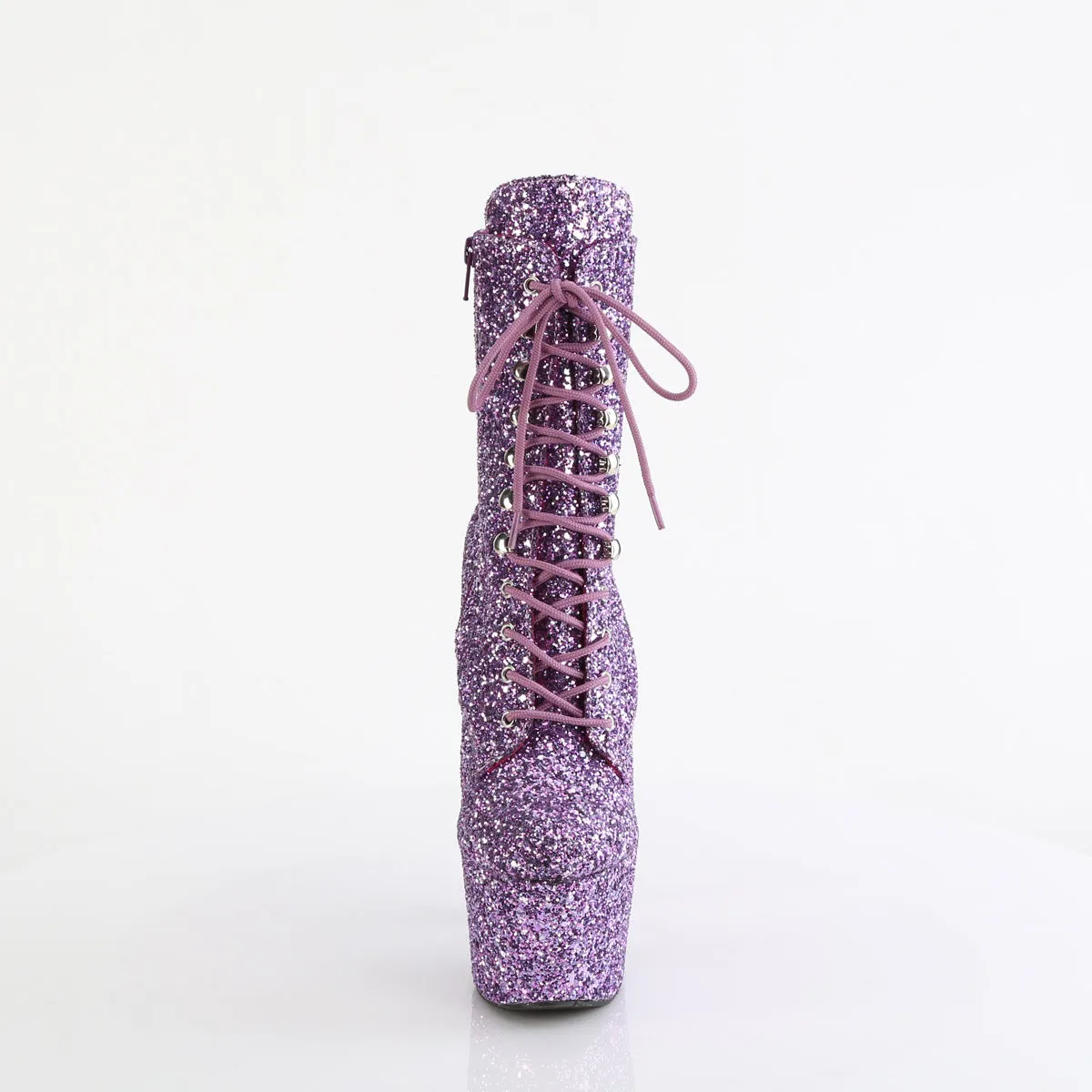 7 Inch Heel ADORE-1020GWR Lavender Glitter