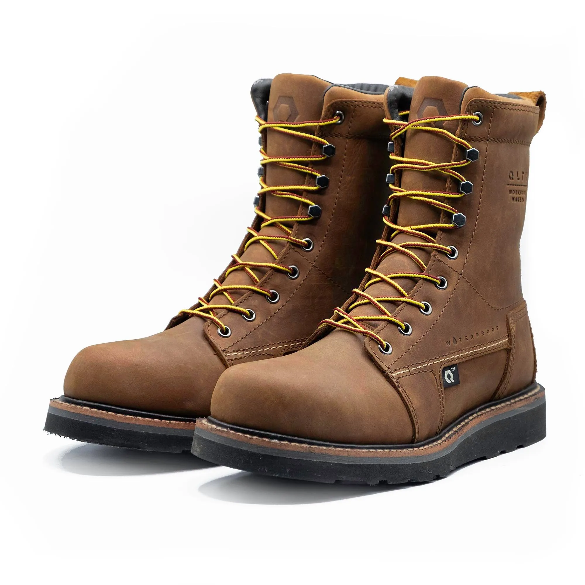 BLDR 8" Waterproof Boot : Moka (Soft Toe)