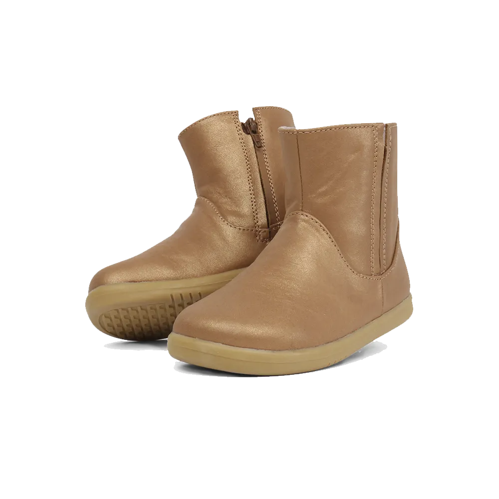 Bobux I-Walk Shire Boot Kids Caramel Shimmer