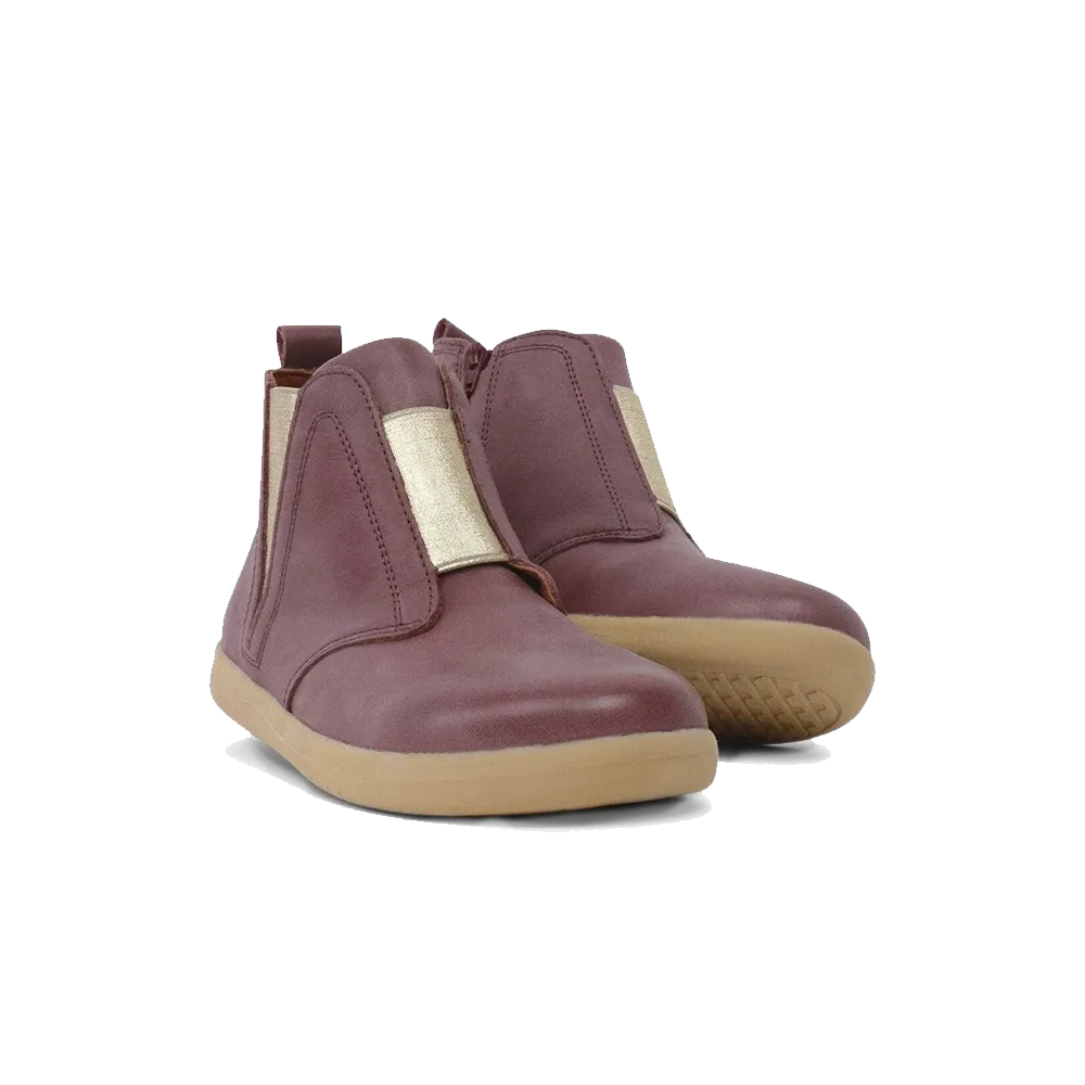 Bobux Kid  Signet Boot Plum