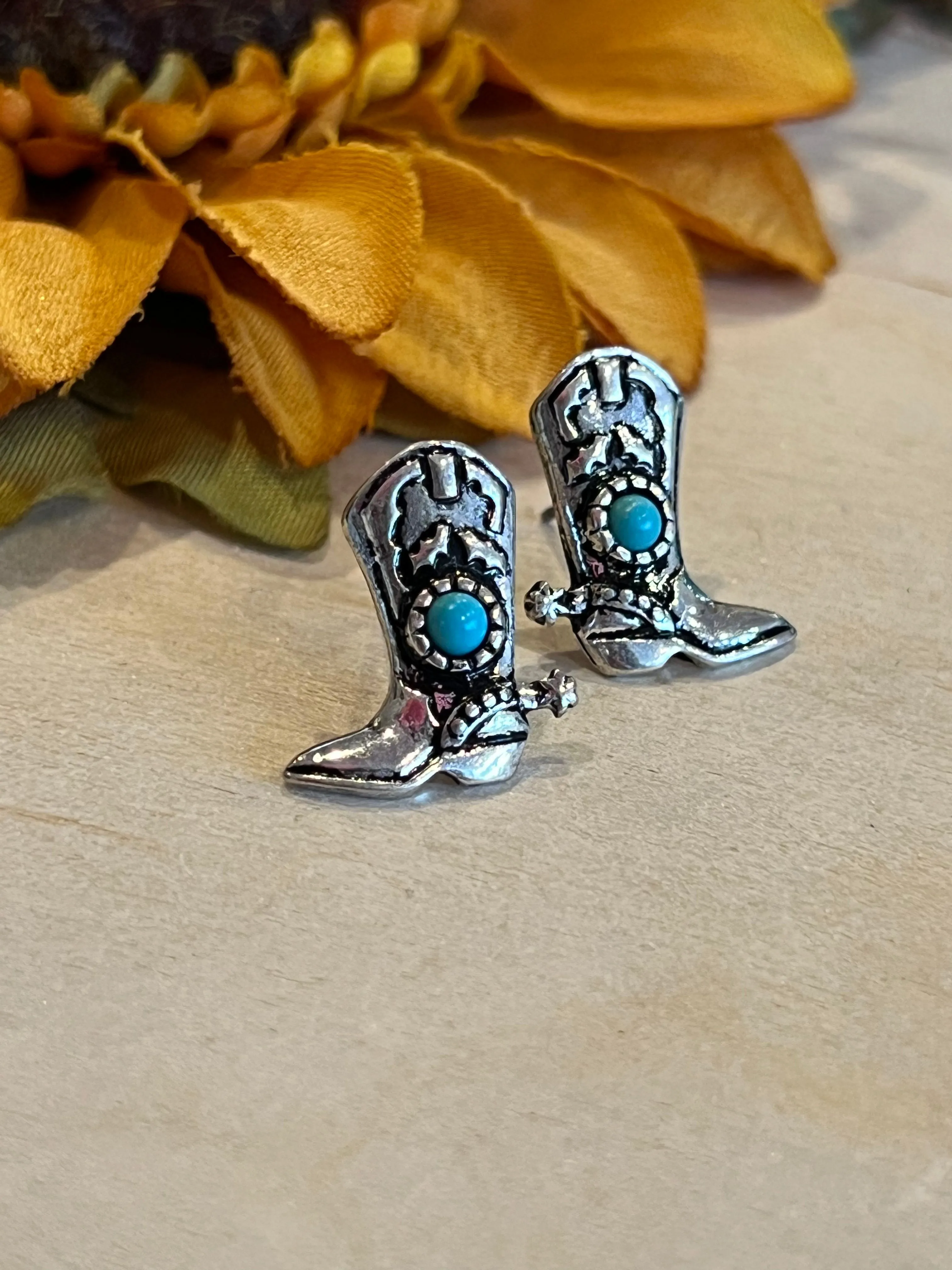 Boot Scoot Stud Earrings