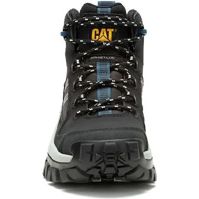 Cat Men's Invader Mid Vent CT Slip Resist Work Boot -Black- P91664