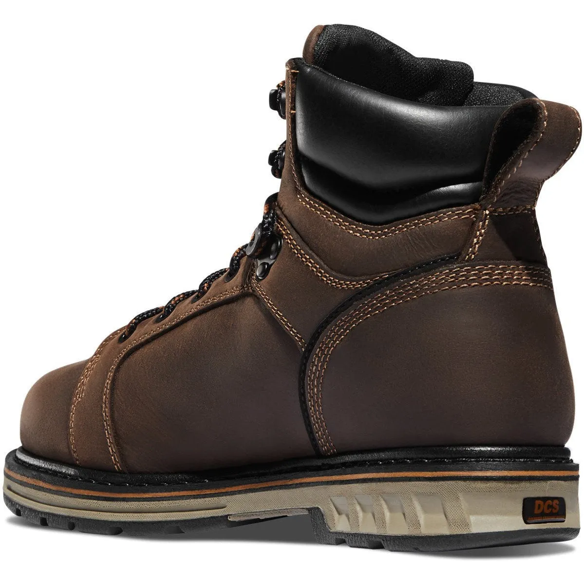 Danner Men's Steel Yard 6 PT Waterproof Work Boot -Brown- 12536