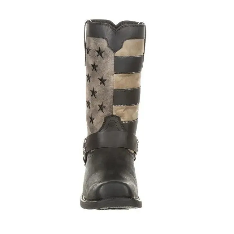 Durango Black Faded Flag Harness Boot DDB0141