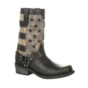 Durango Black Faded Flag Harness Boot DDB0141