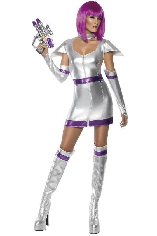 Fever Space Cadet Costume | Silver