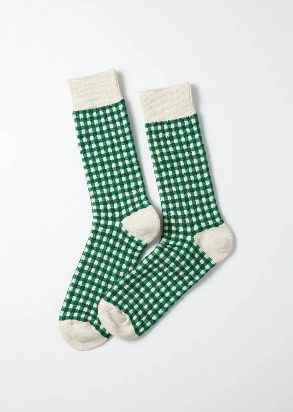 Gingham Check Socks