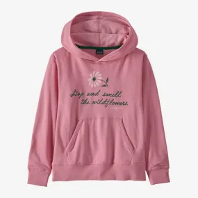 Girls' Patagonia | Lightweight Graphic Hoody | Perfect Pink