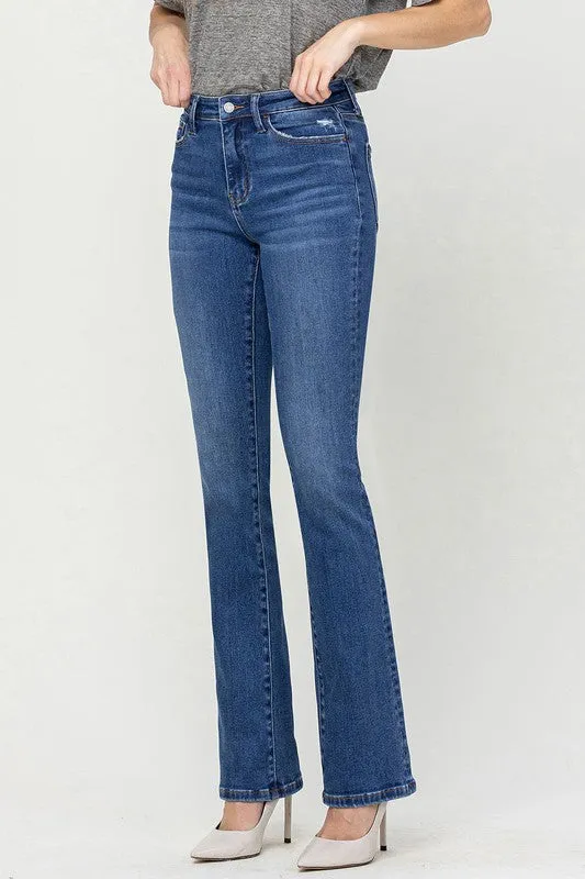 High Rise Bootcut Jeans