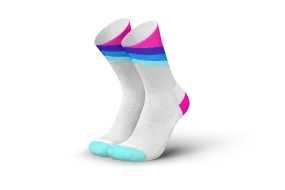 INCYLENCE Running Grades Blue Pink Long Sock