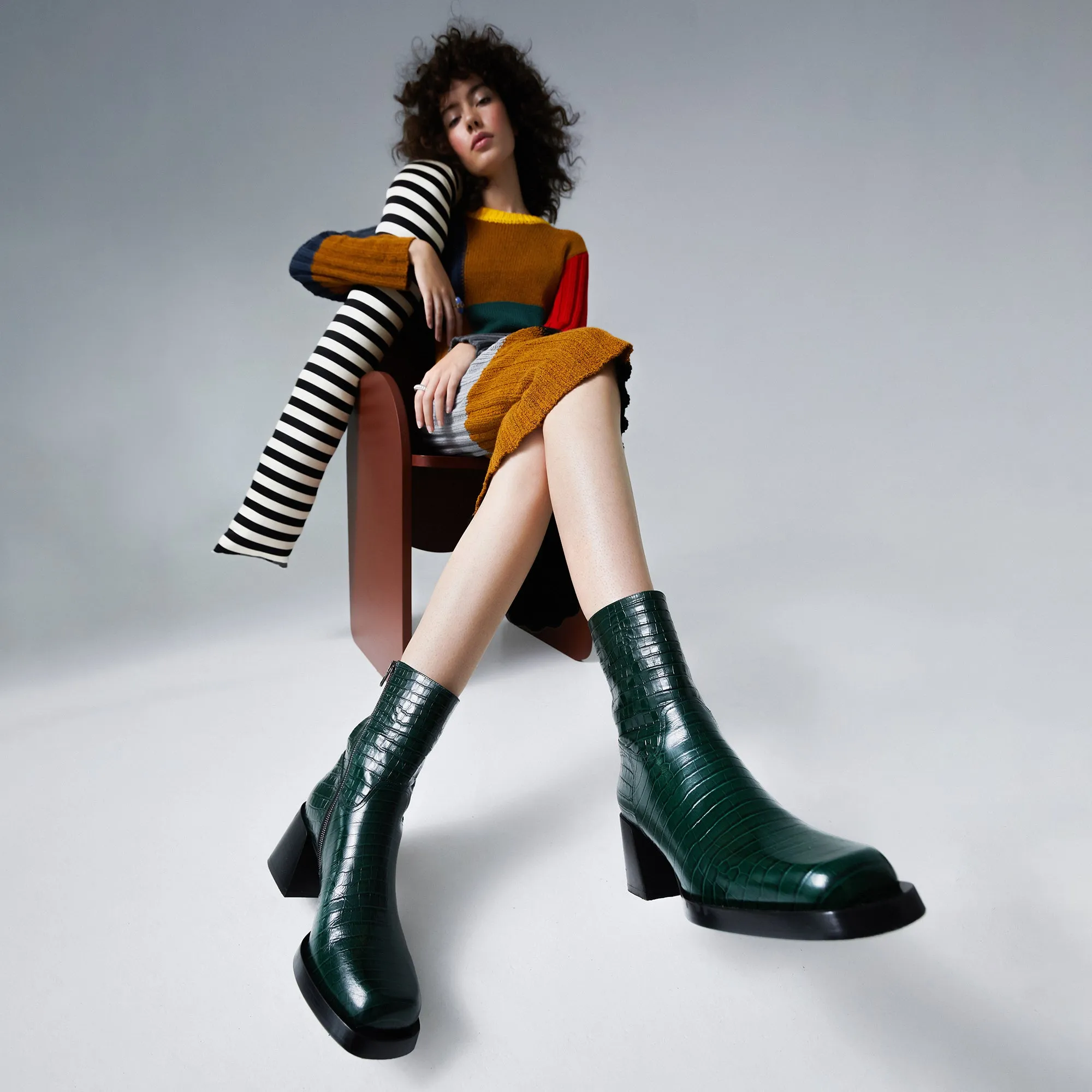 Emerald Joan Boot: Optimized Womens Fashion Footwear