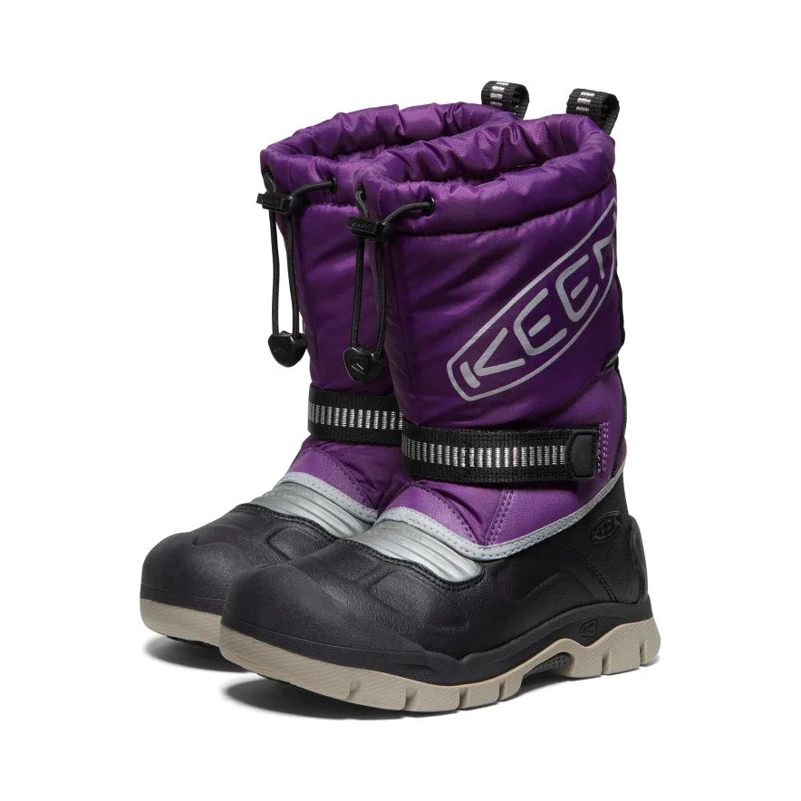 Little Kids' Snow Troll Waterproof Boot  |  Charisma/Silver