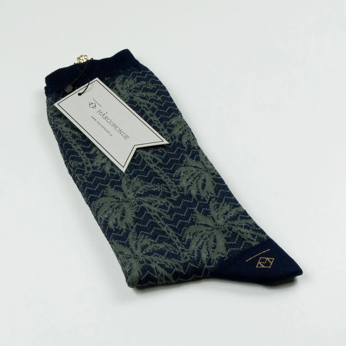 Marcomonde - Palmtrees Malaysia Socks - Navy