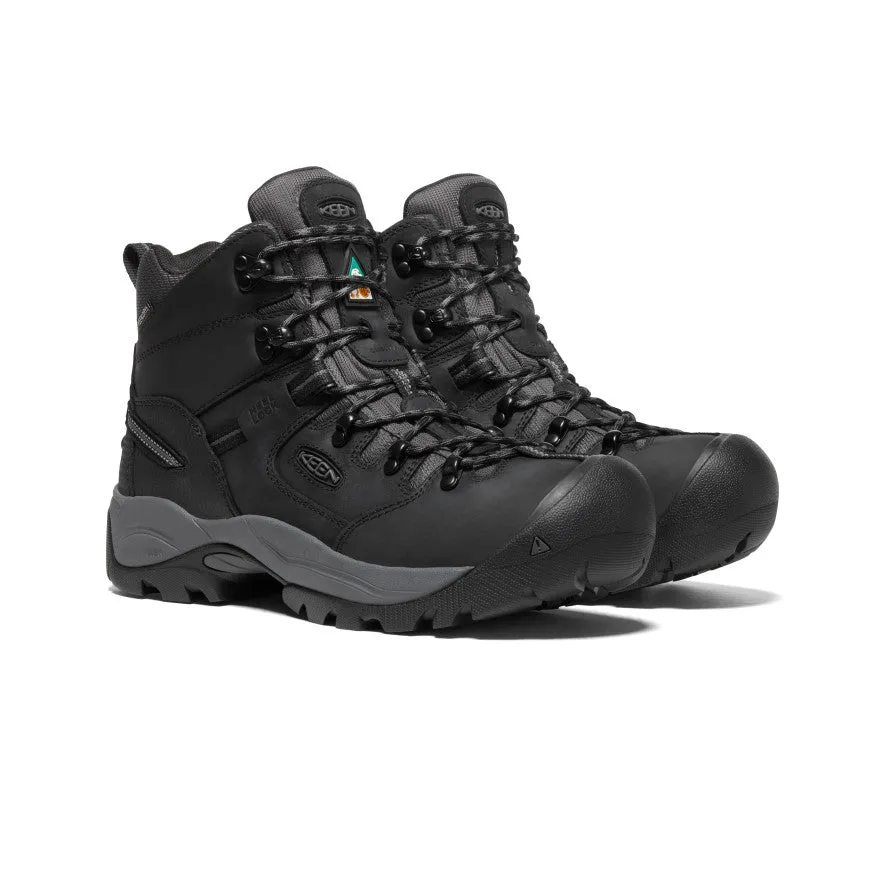 Men's CSA Pittsburgh Energy 6 Waterproof Boot (Carbon-Fiber Toe)  |  Black/Forged Iron