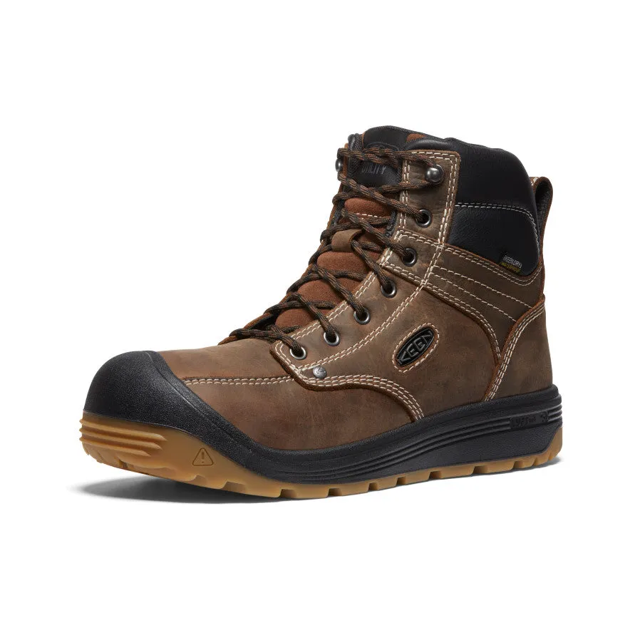 Men's Fort Wayne 6 Waterproof (Soft Toe)  |  Dark Earth/Gum