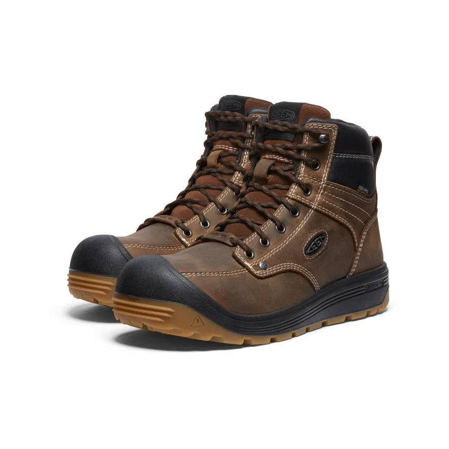 Men's Fort Wayne 6" Waterproof (Carbon-Fiber Toe)  |  Dark Earth/Gum