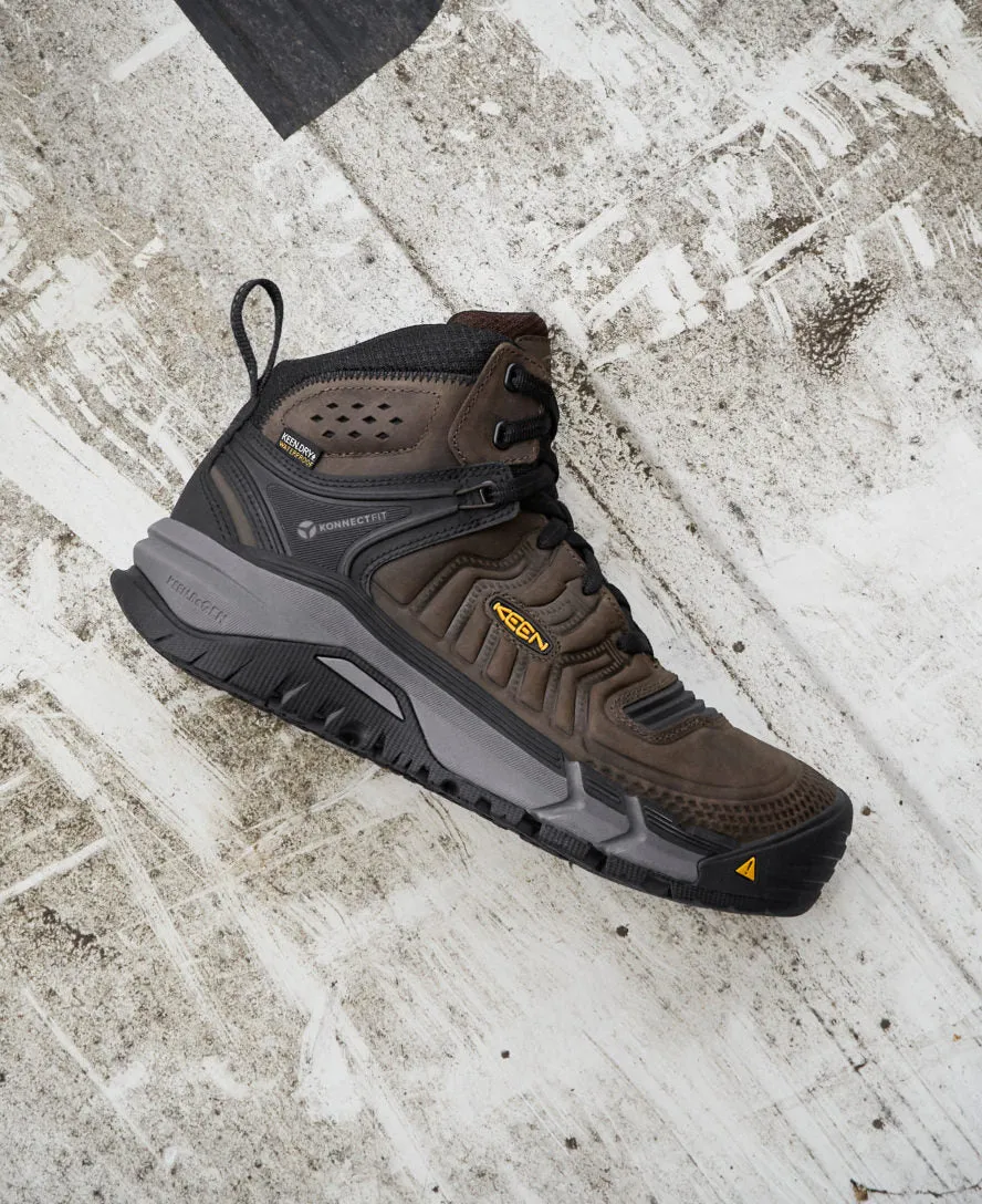 Men's Kansas City  Waterproof Mid (Carbon-Fiber Toe)  |  Coffee Bean/Black