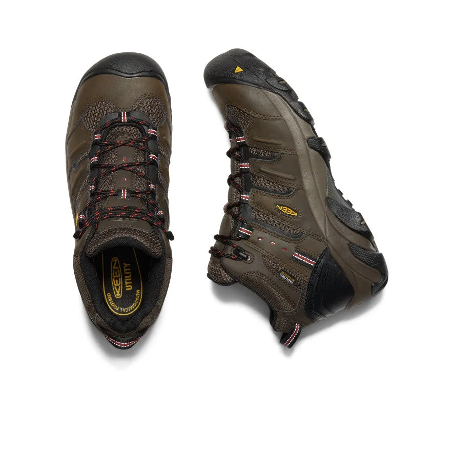 Men's Lansing Mid Waterproof (Steel Toe)  |  Cascade Brown/Brindle