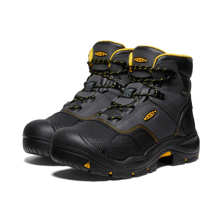 Men's Logandale Waterproof Boot (Steel Toe)  |  Raven/Black