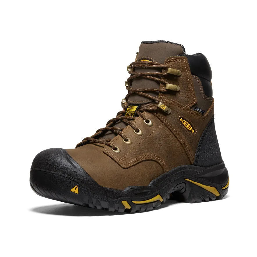 Men's Mt Vernon 6 Waterproof Boot (Soft Toe)  |  Cascade Brown