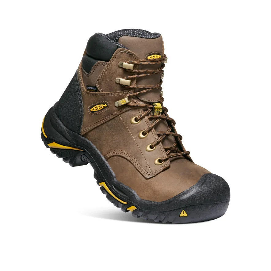 Men's Mt Vernon 6 Waterproof Boot (Steel Toe)  |  Cascade Brown