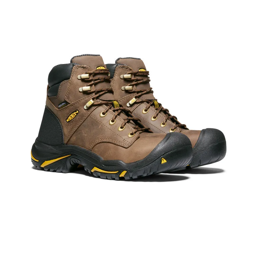 Men's Mt Vernon 6 Waterproof Boot (Steel Toe)  |  Cascade Brown