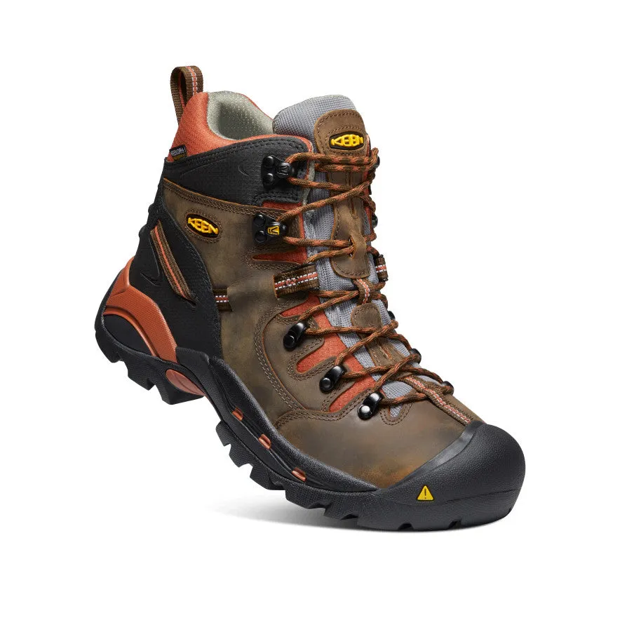 Men's Pittsburgh 6 Waterproof Boot (Soft Toe)  |  Cascade Brown/Bombay Brown