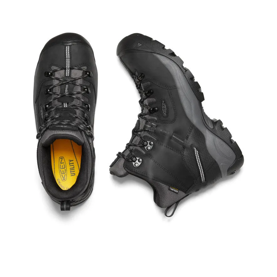 Men's Pittsburgh Energy 6 Waterproof Boot (Carbon Fiber Toe)  |  Black/Forged Iron