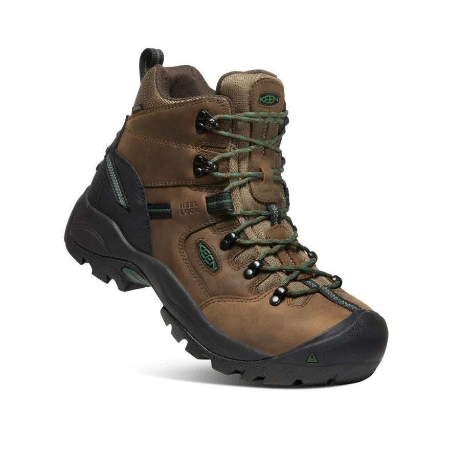 Men's Pittsburgh Energy 6 Waterproof Boot (Carbon Fiber Toe)  |  Cascade Brown/Greener Pastures