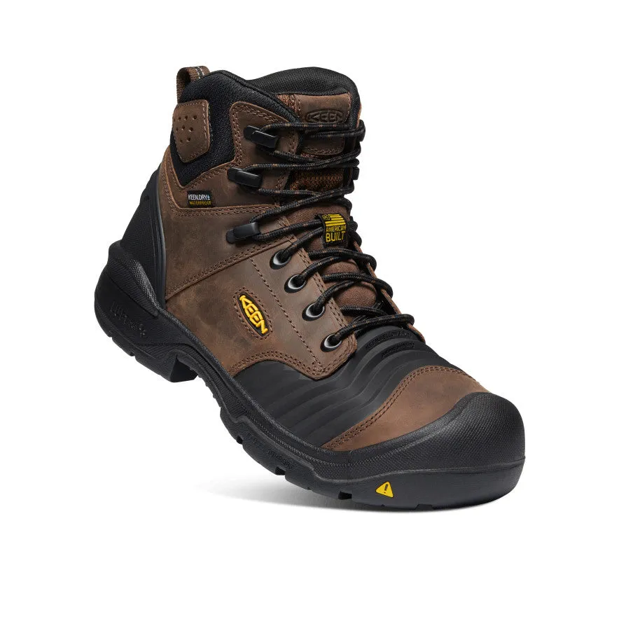 Men's Portland 6 Waterproof Boot (Carbon-Fiber Toe)  |  Dark Earth/Black