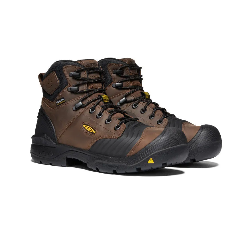 Men's Portland 6 Waterproof Boot (Carbon-Fiber Toe)  |  Dark Earth/Black