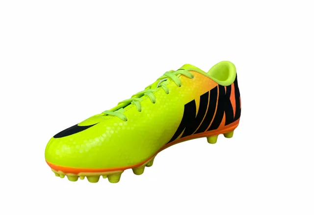 Nike boys' football boot Mercurial Victory IV AG 555633 708 yellow orange