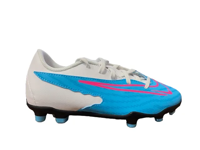 Nike boys' football boot Phantom GX Club FG/MG DD9564 446 blue pink white