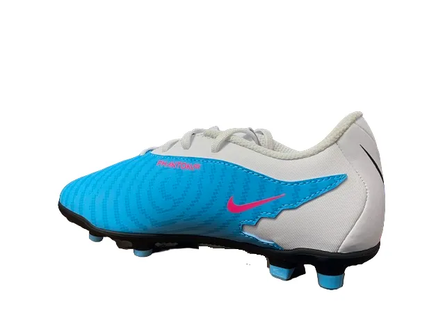 Nike boys' football boot Phantom GX Club FG/MG DD9564 446 blue pink white