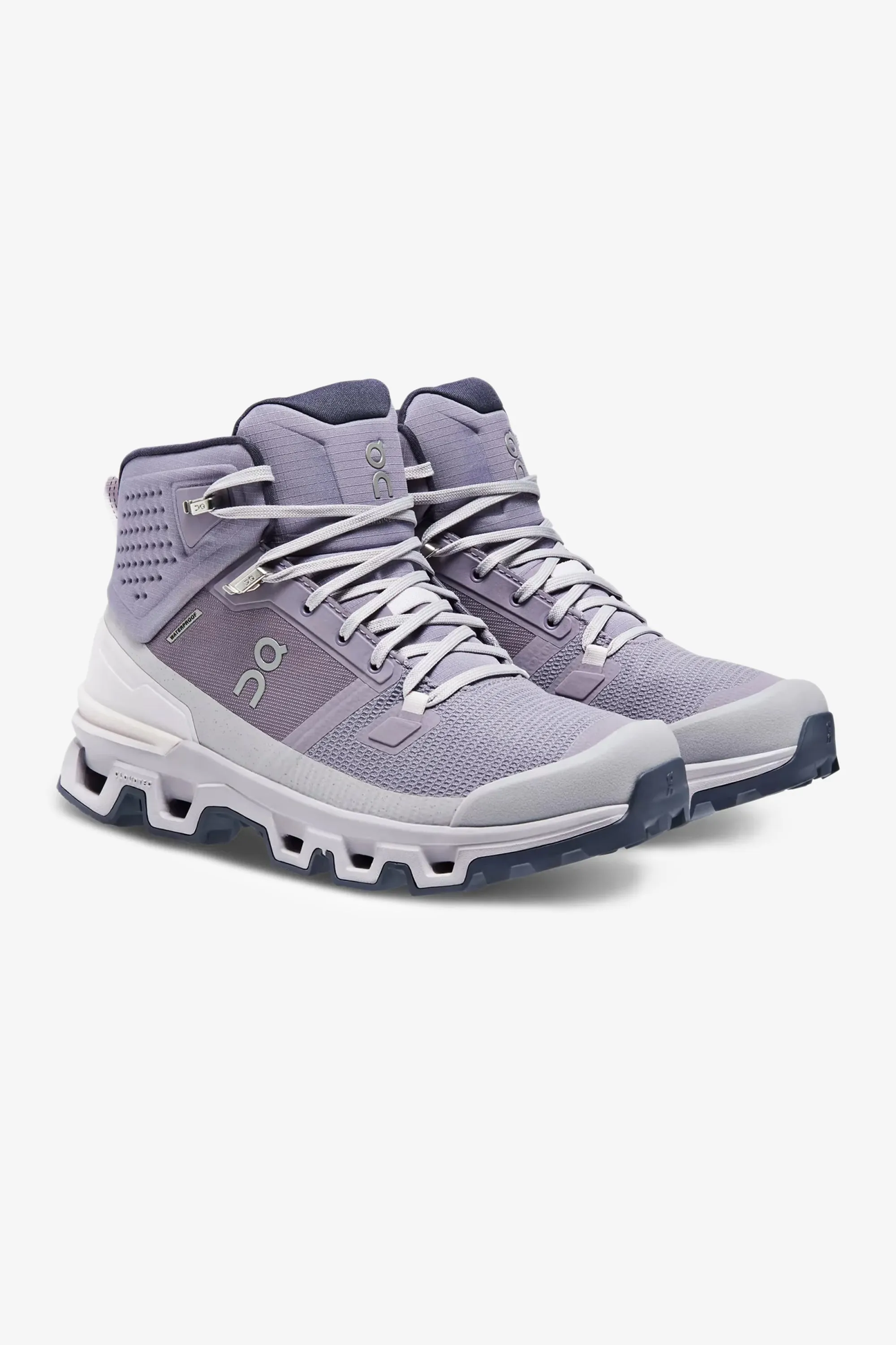 ON Women's Cloudrock 2 Waterproof in Shark/Fade