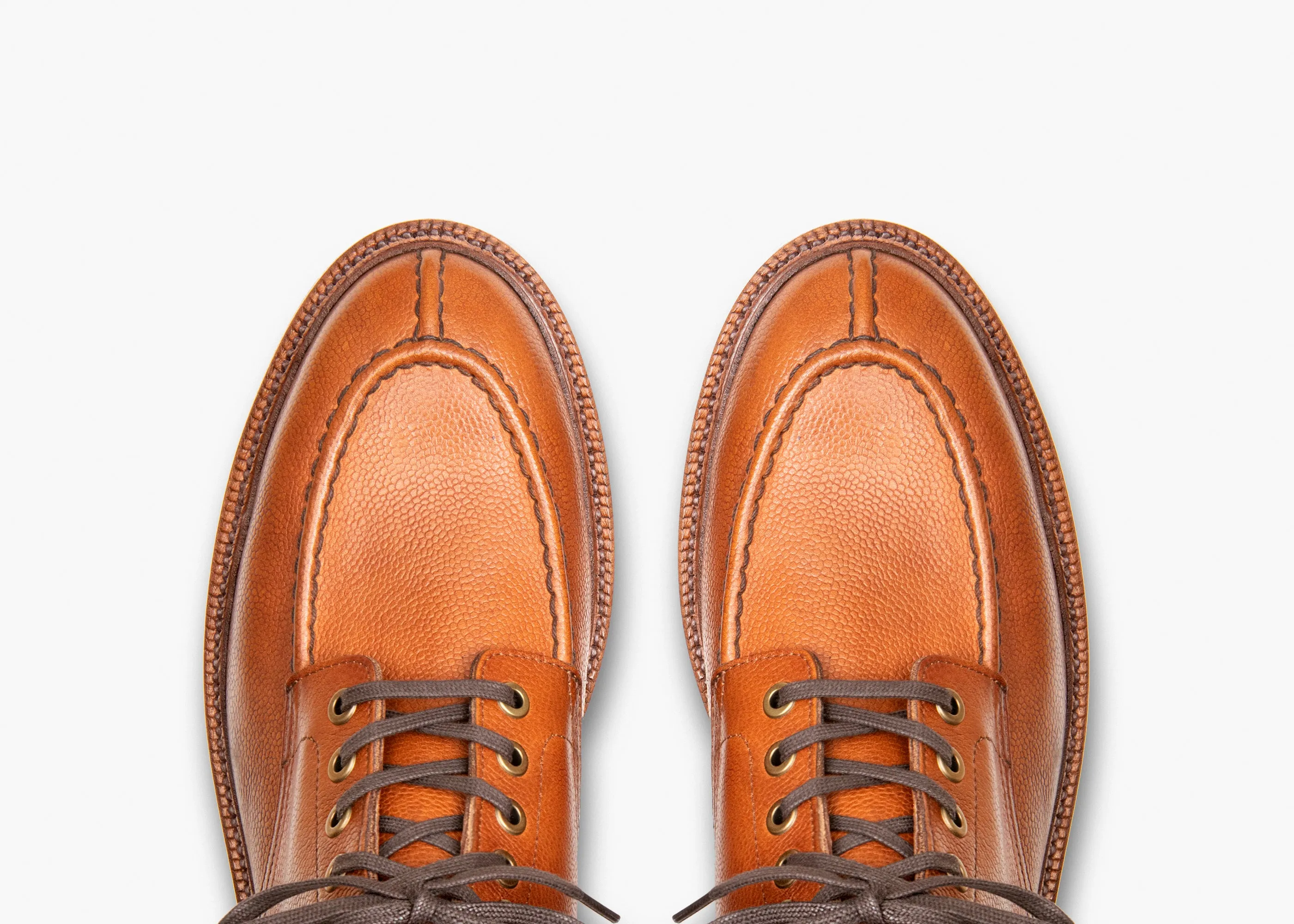 Ottawa Boot - Antique Cognac Pebble Grain