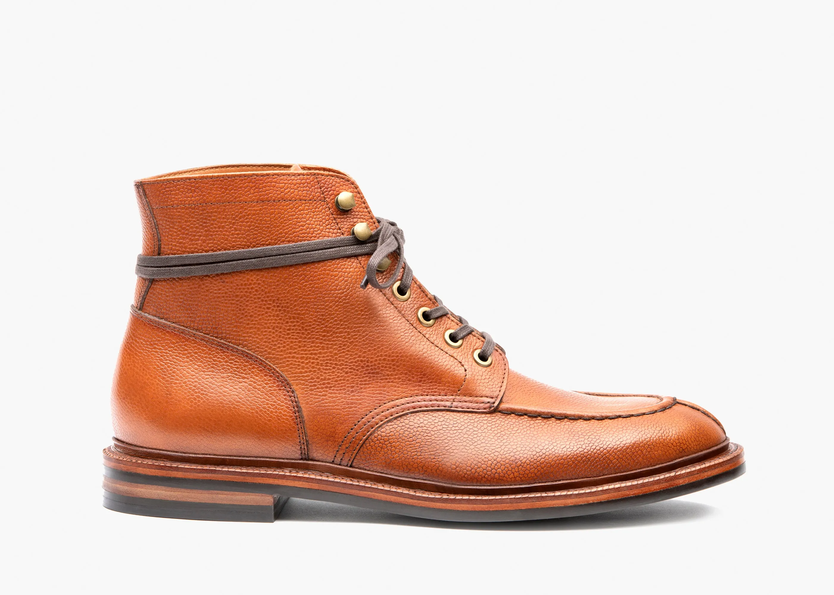 Ottawa Boot - Antique Cognac Pebble Grain