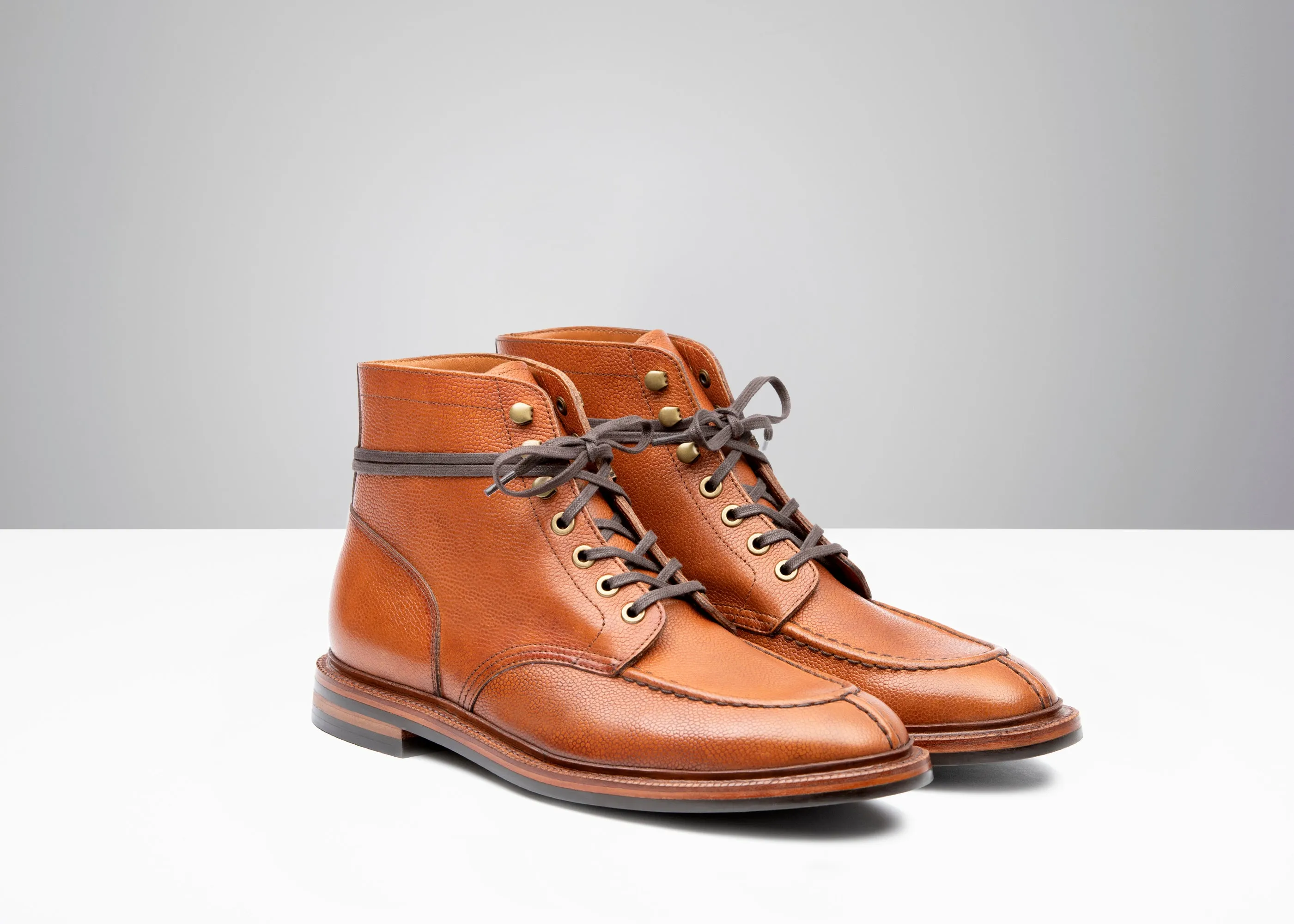 Ottawa Boot - Antique Cognac Pebble Grain