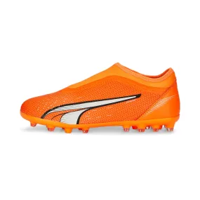 Puma boys' football boot Ultra Mach LL MG 107230 01 ultra orange-white-blue