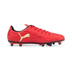 Puma men's football boot Rapido III FG-AG 106572 07 red-fresh yellow-chili pepper