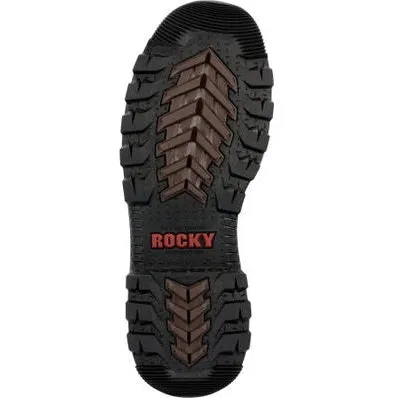 Rocky Men's Rams Horn 9" WP Comp Toe Met Guard Work Boot -Black- RKK0393