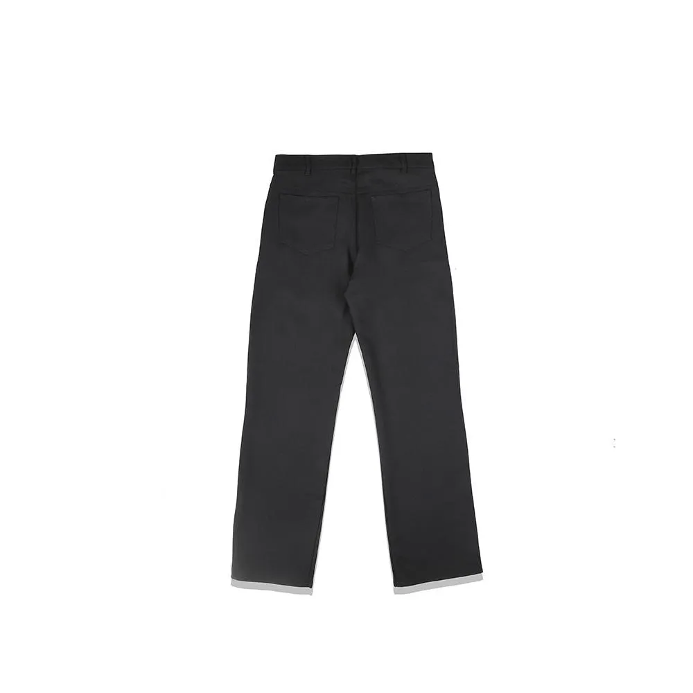 Second Layer BOOT CUT PANT -NAVY