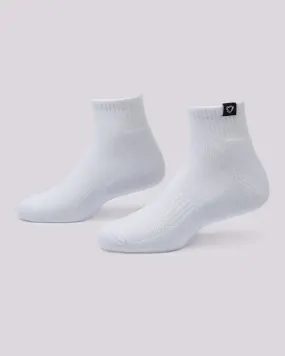 Shield Tab Quarter Socks