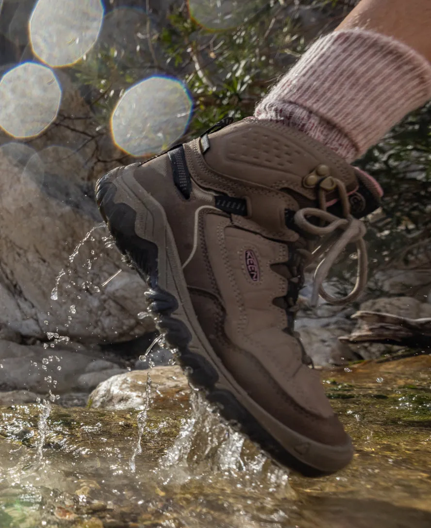 Women's Targhee IV Waterproof Hiking Boot  |  Alloy/Granite Green