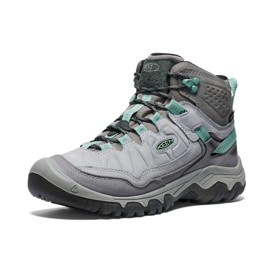 Women's Targhee IV Waterproof Hiking Boot  |  Alloy/Granite Green